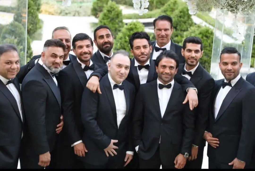 عروسی محمدرضا گلزار و آیسان آقاخانی
