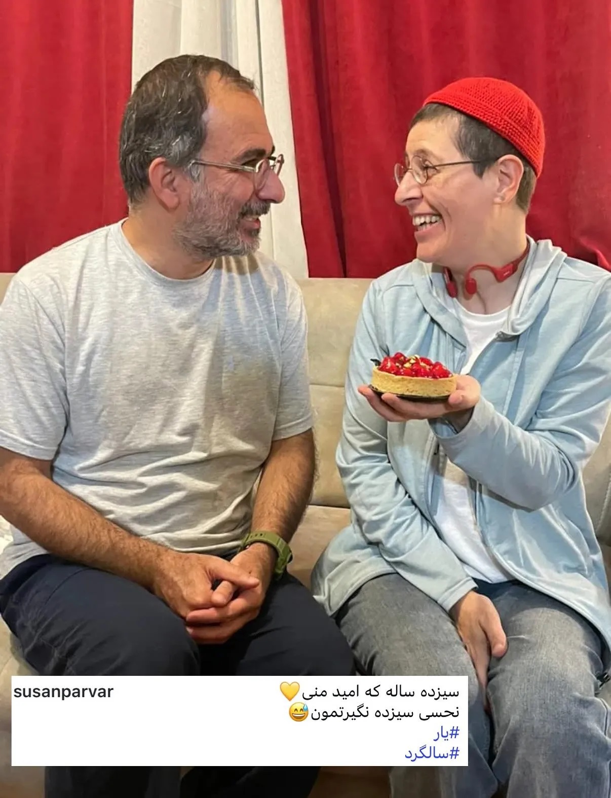 سوسن-پرور-از-همسرش-رونمایی-کرد