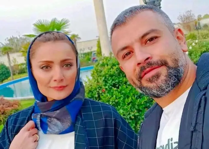 عکس السا فیروز آذر و امین سرتیپی