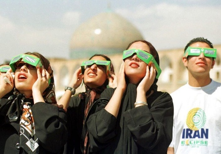 خورشید گرفتگی در اصفهان