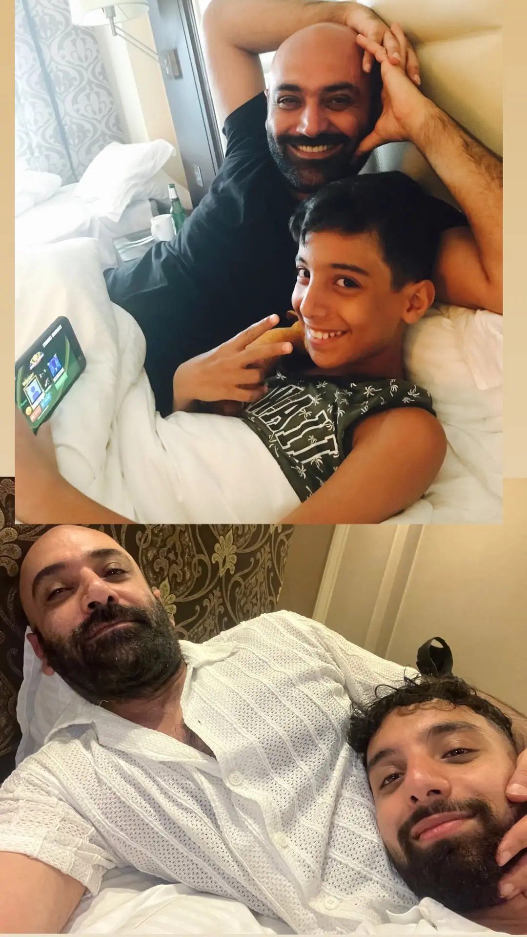 مهدی کوشکی و پسرش