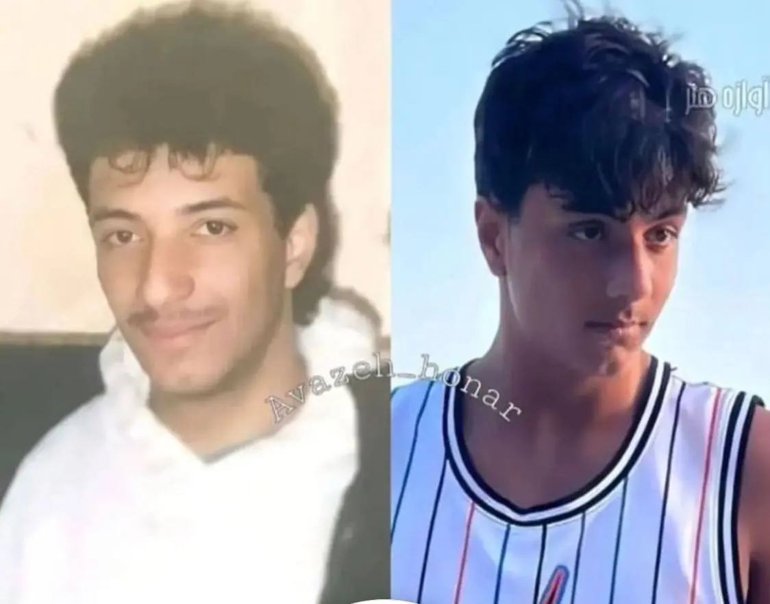 شباهت امیر جعفری و آیین جعفری