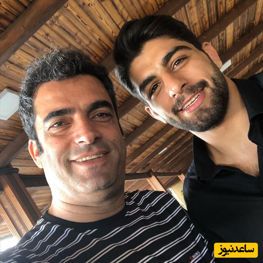 محمدهادی ساروی و همسرش