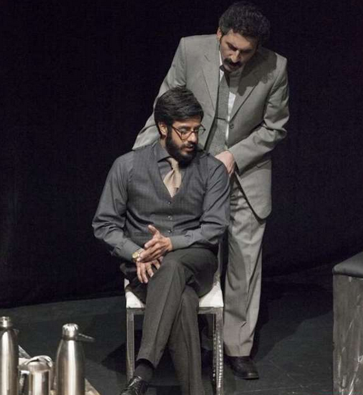 پوریا شکیبایی و همسرش پریا زاغند