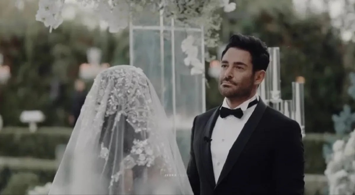 عروسی محمدرضا گلزار و آیسان آقاخانی