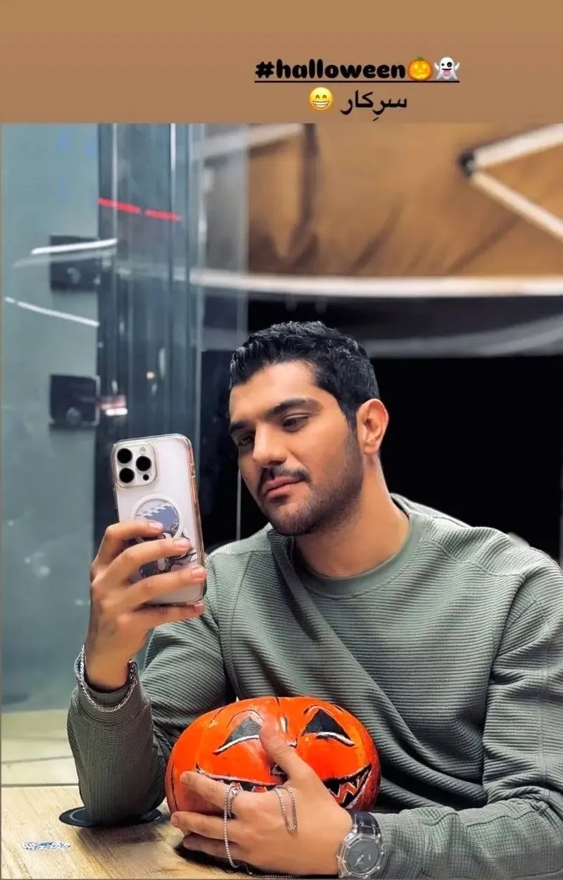 سینا-مهراد-در-جشن-هالووین