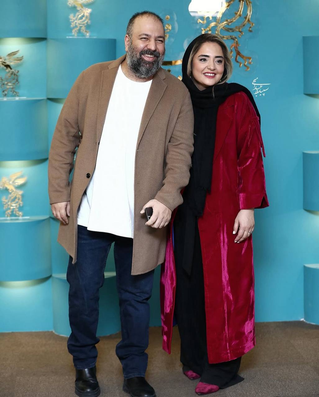 نرگس محمدی و علی اوجی