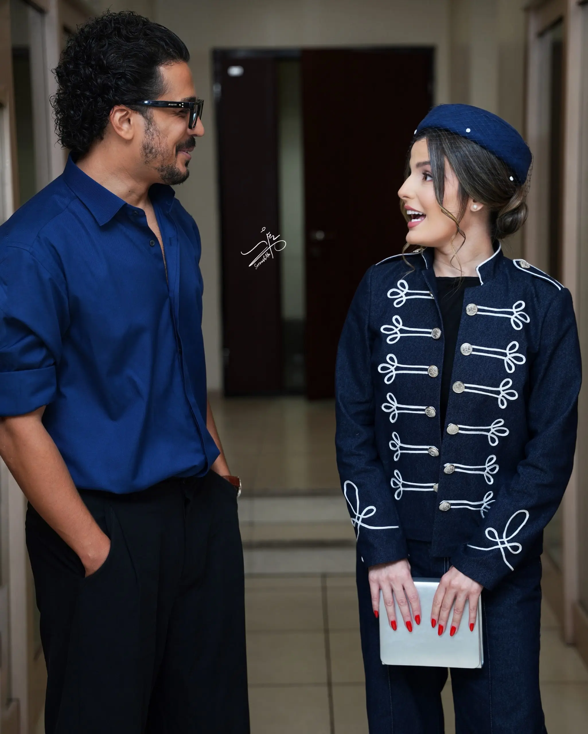 استایل غزاله اکرمی بازیگر سریال کوری
