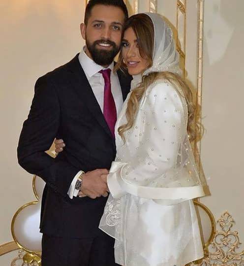 آلبوم عروسی محسن افشانی و زن دومش سویل تیانی