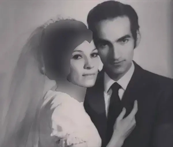 آلبوم عروسی جشینه و رضابنفشه خواه مادر و پدر بیژن بنفشه خواه