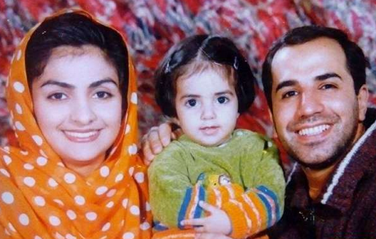 سهیلا جوادی همسر علی سلیمانی و دخترش سبا