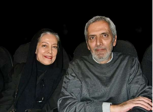 فرخ نعمتی و همسرش سهیلا رضوی