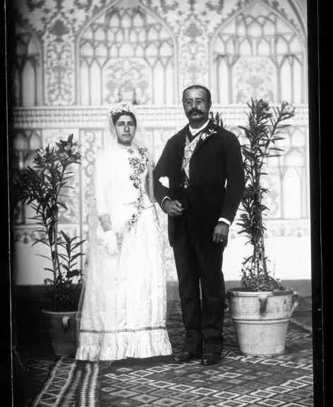 عکس-عروس-و-داماد-قدیمی