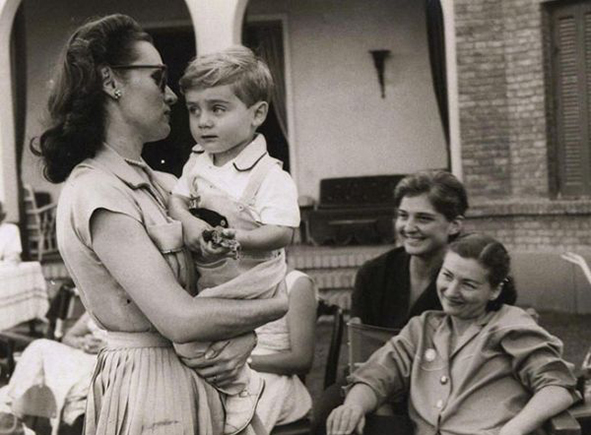 فوزیه و پسرش حسین شیرین - Copy