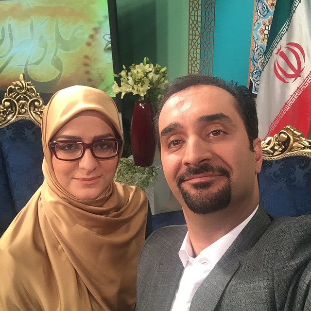 نیما کرمی و همسرش زینب زارع