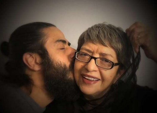 پوریا شکیبایی و همسرش پریا زاغند