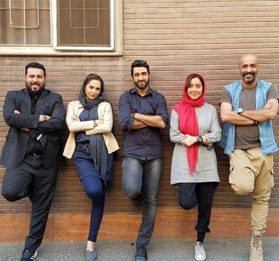 پژمان جمشیدی، رعنا آزادیور، محسن کیایی و بهاره کیان افشار