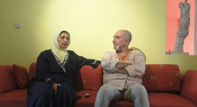 مائده طهماسبی و فرهاد آئیش 