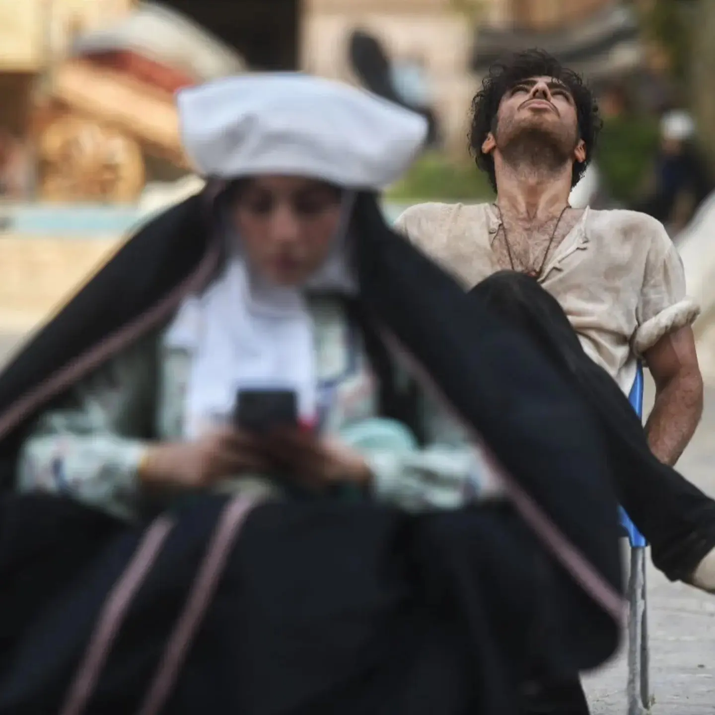 نوید پورفرج و ترلان در پروانه پشت صحنه بامداد خمار