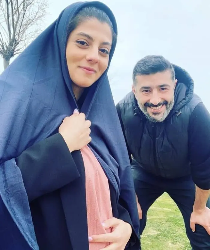 مهسا طهماسبی و همسرش