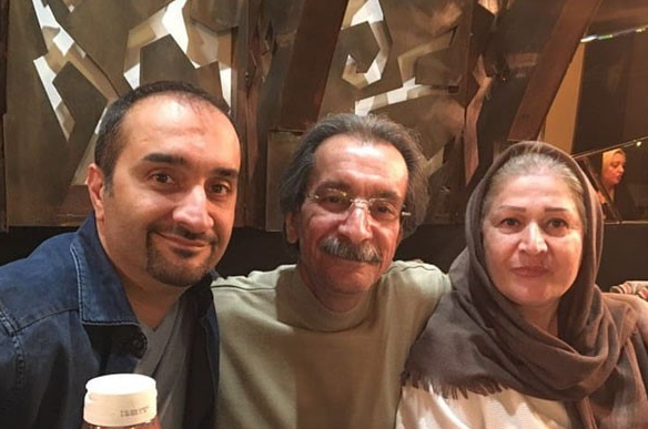 نیما کرمی و همسرش زینب زارع