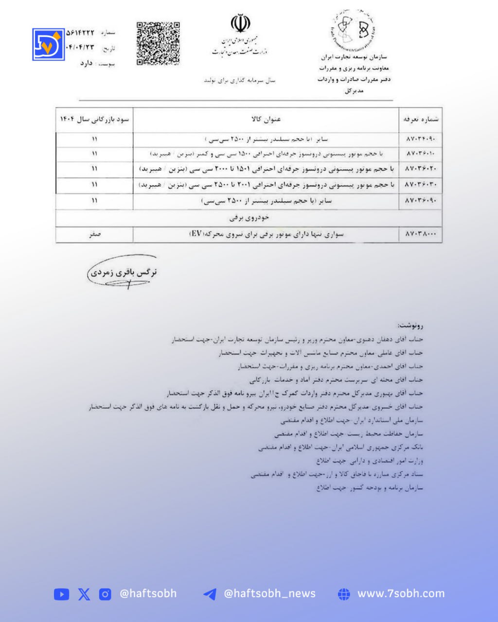  واردات خودرو