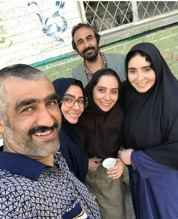 تیپ دهه 60 مه‌لقا باقری،ژاله صامتی و پژمان جمشیدی