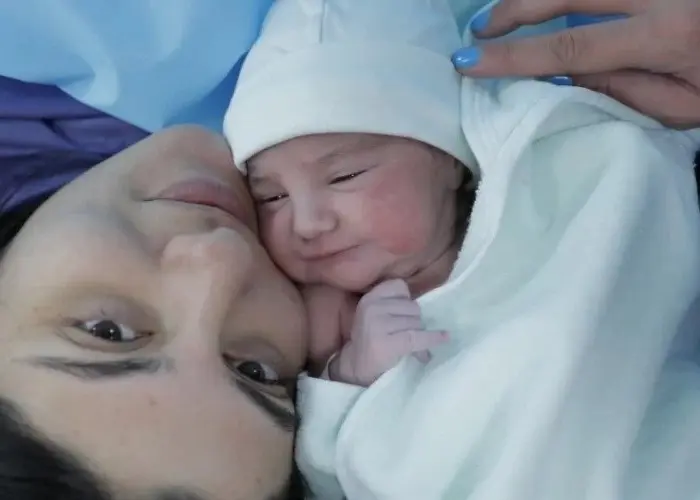 مهسا طهماسبی و دخترش