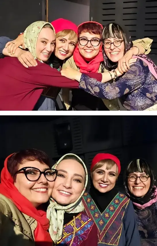 سوسن پرور و  آناهیتا همتی و فلورا سام