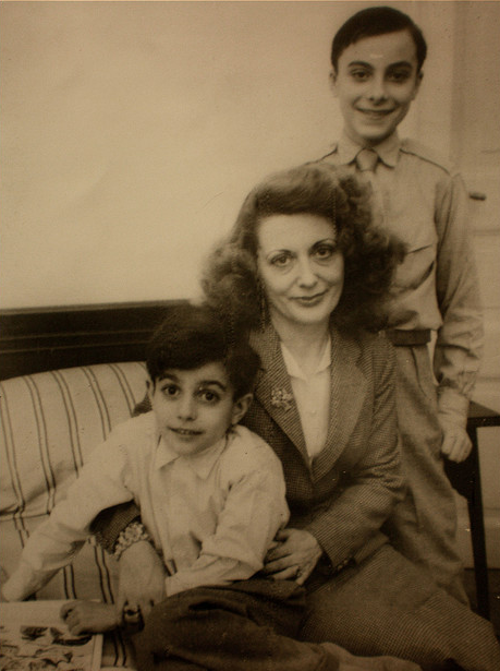 علی پاتریک و مادرش