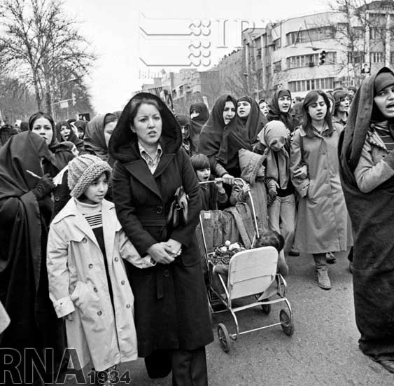 راهپیمایی مردم تهران