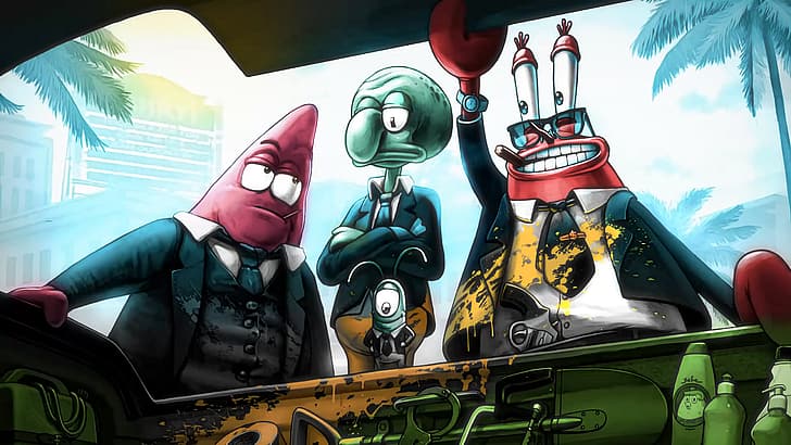 spongebob-squarepants-patrick-star-mr-krabs-spongebob-squarepants-mr-krabs-squidward-tentacles-hd-wallpaper-preview
