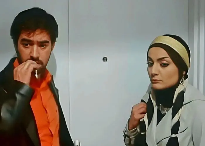 شهاب حسینی و السا فیروز آذر در فیلم سوپراستار