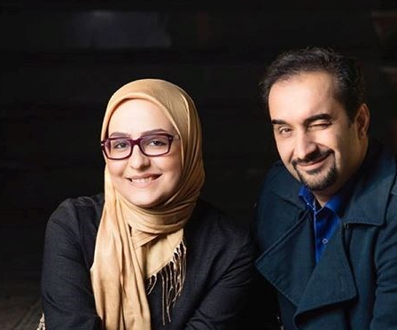 نیما کرمی و همسرش زینب زارع