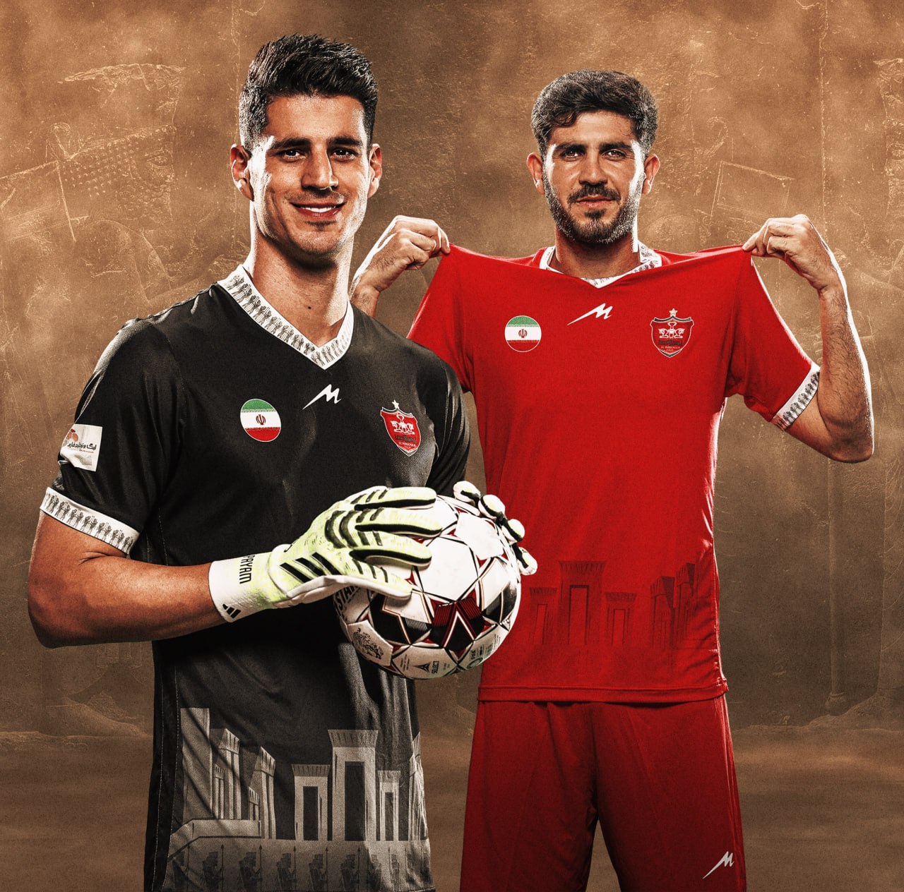 رونمایی خاص باشگاه پرسپولیس از کیت فصل آینده خود