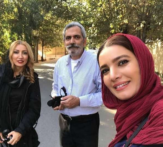 فرخ نعمتی و همسرش سهیلا رضوی