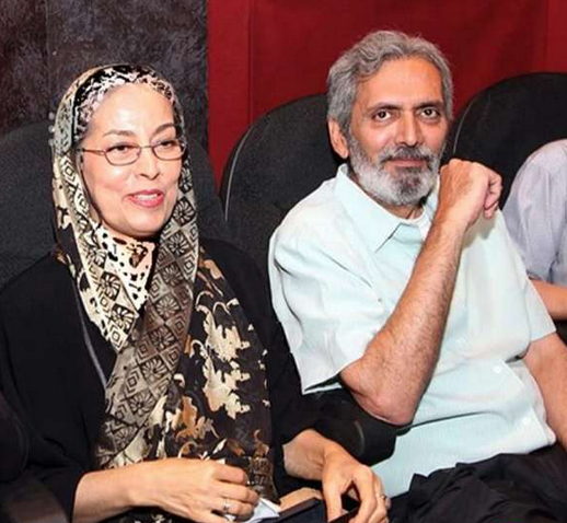 فرخ نعمتی و همسرش سهیلا رضوی