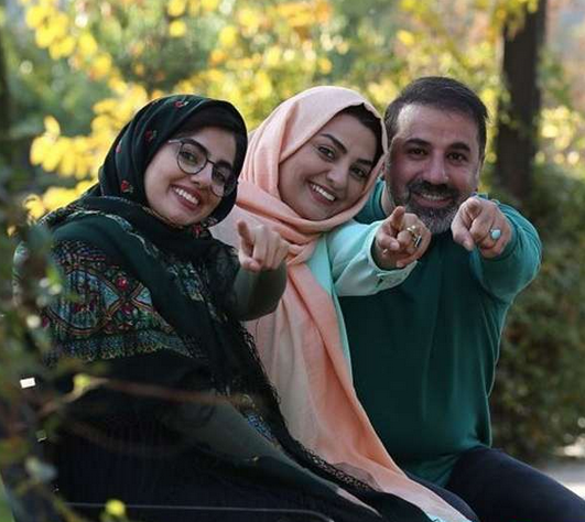سهیلا جوادی همسر علی سلیمانی و دخترش سبا