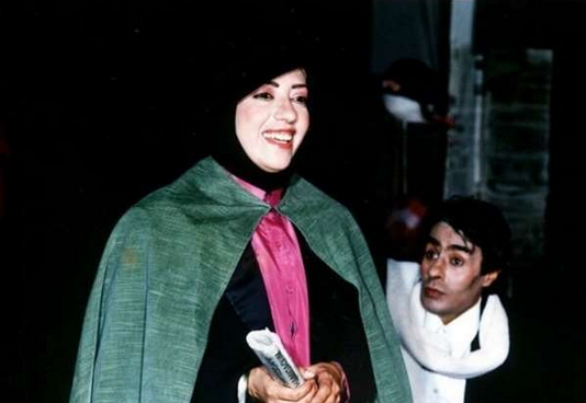 پوریا شکیبایی و همسرش پریا زاغند