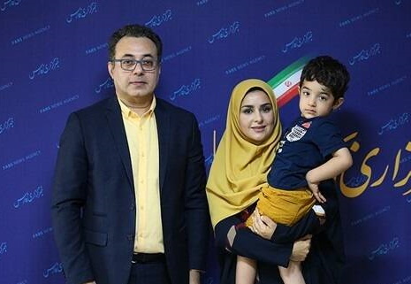 قالیباف و همسرش شعله