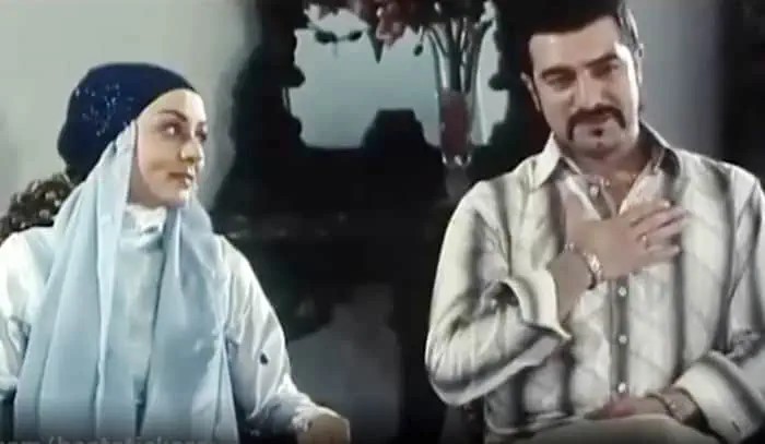 مجید صالحی و حدیث فولادوند در فیلم شاخه گلی برای عروس