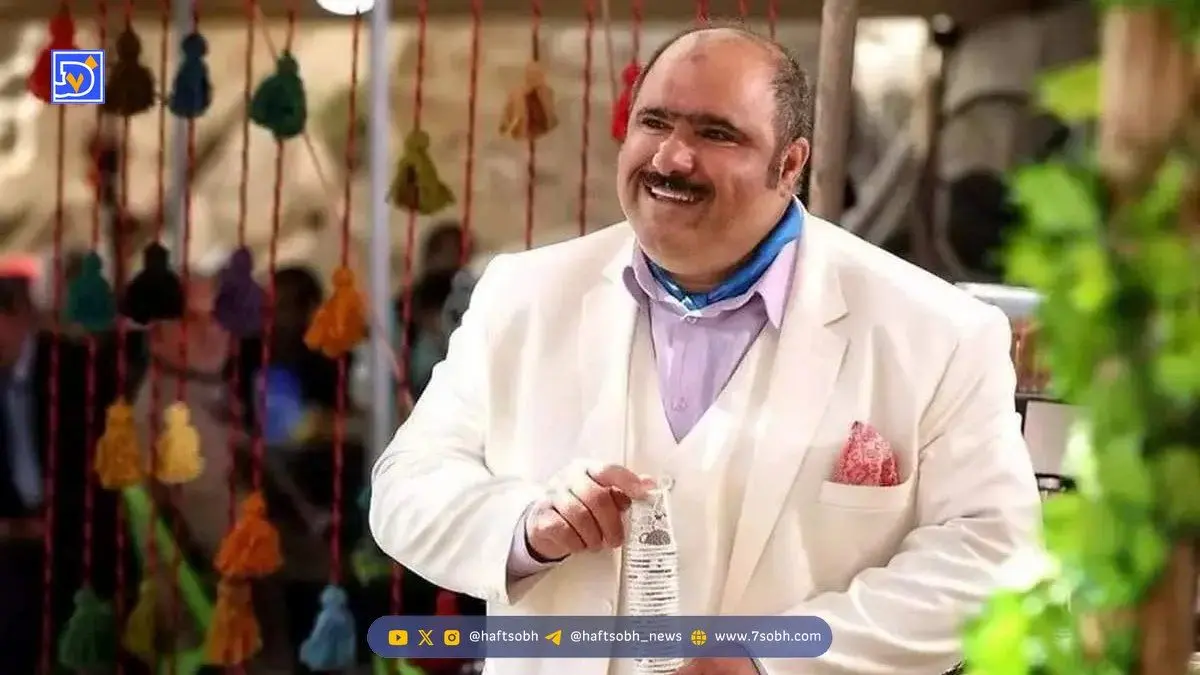 سلمان سریال نون خ با دخترش در عروسی