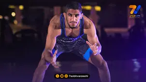 صعود مقتدرانه رحمان عموزاد به یک‌چهارم نهایی با دو پیروزی قاطع