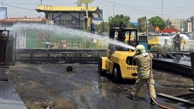 آتش‌سوزی در خوابگاه دختران دانشگاه آزاد قزوین با یک مصدوم