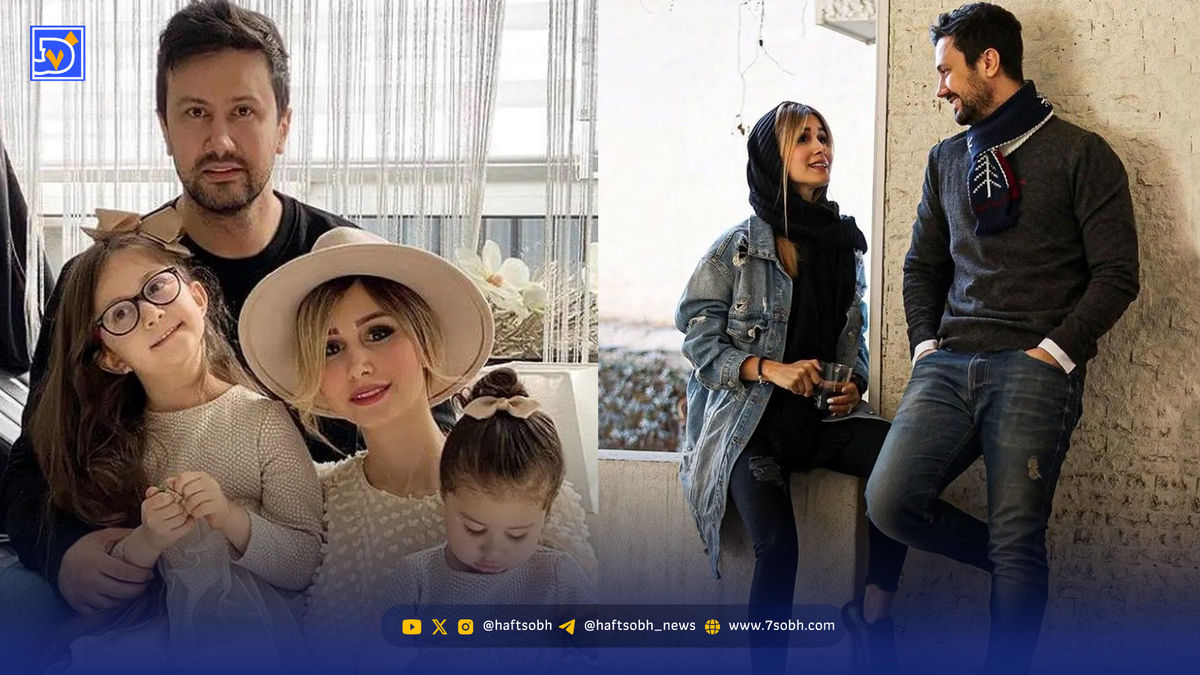 خلوت عاشقانه همسر باسلیقه شاهرخ استخری به صرف چای و تنقلات