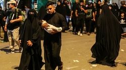 مسمومیت زائران در مسیر نجف به کربلا به علت نشت گار کلر + فیلم