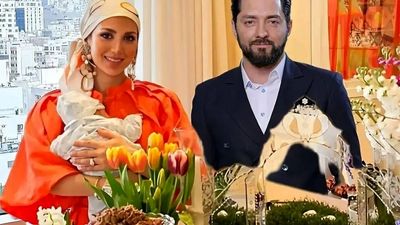 گشت و گذار بهاره رهنما با آرایش غلیظ و ماشین لاکچری در خیابان ها + فیلم