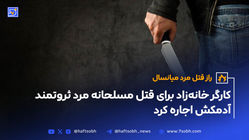 راز قتل مرد میانسال با اعتراف مرد افغان