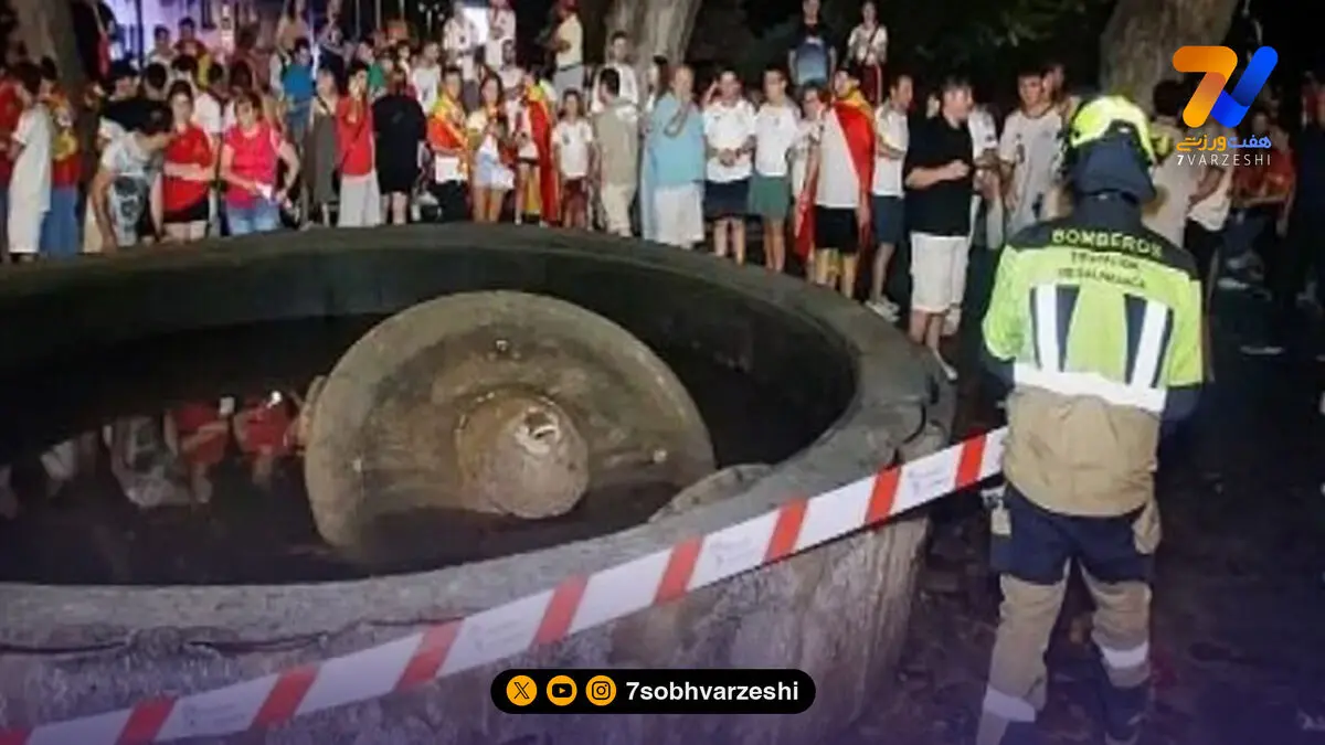 مرگ نوجوان ۱۳ ساله در جشن قهرمانی اسپانیا