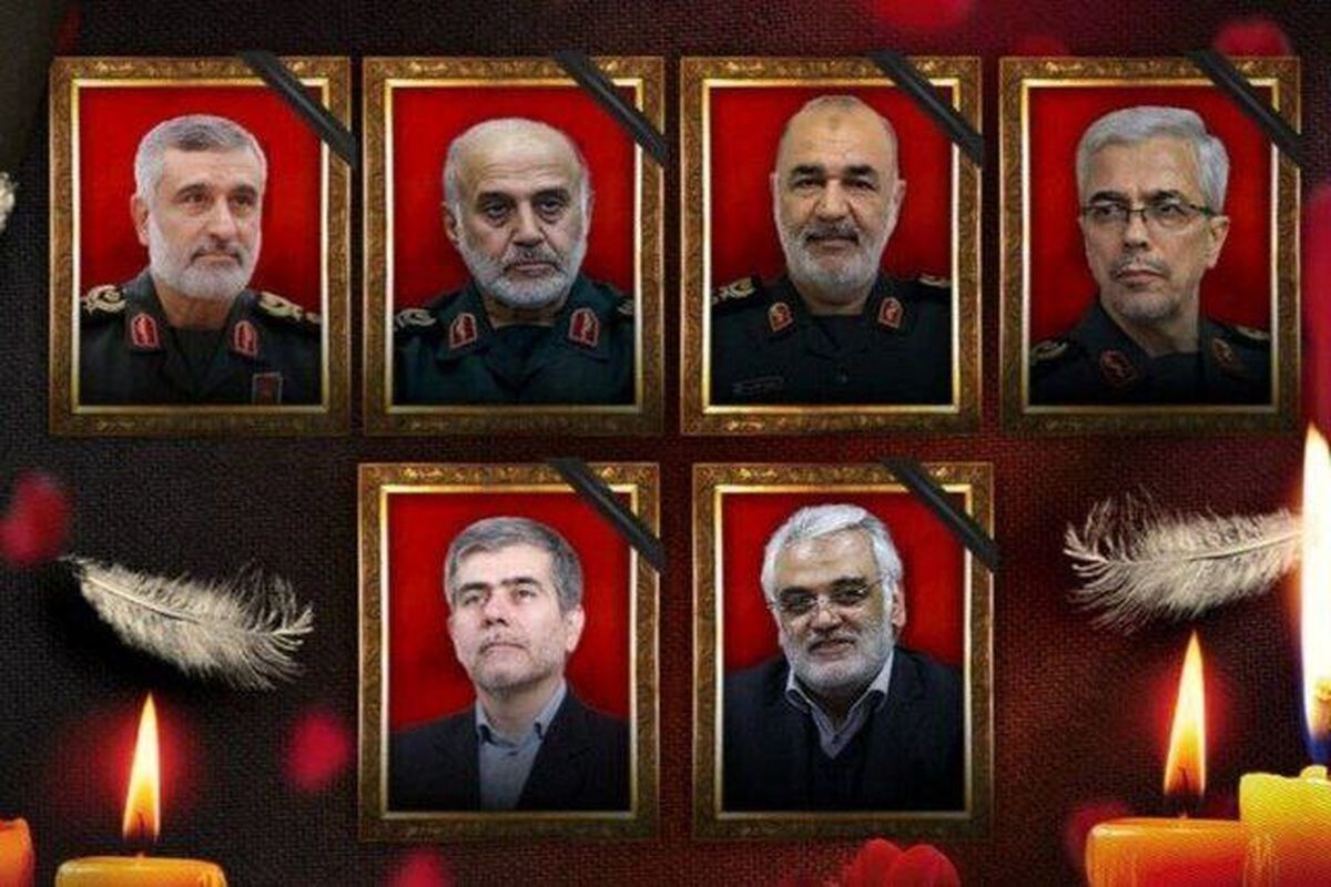 زمان و مکان مراسم تشییع پیکر سردار سلامی و دیگر فرماندهان نظامی مشخص شد